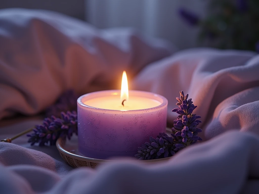 Lavender Dreams Aromatic Candle