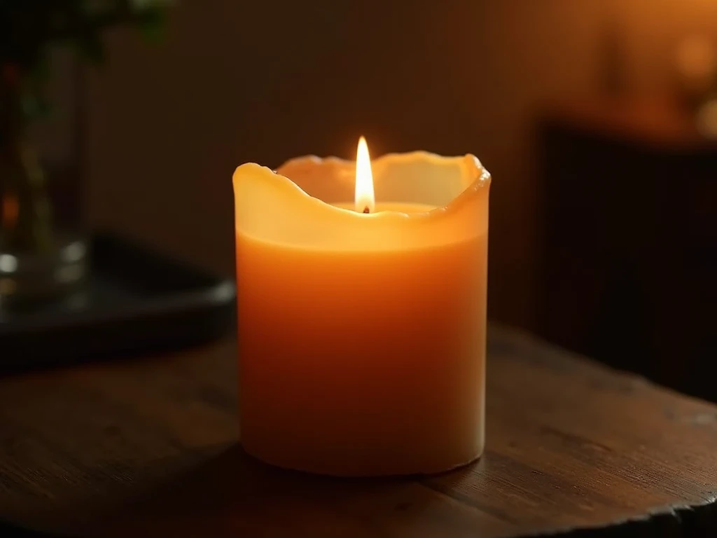 Vanilla Amber Aromatic Candle