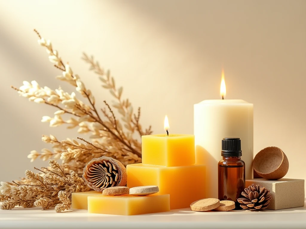Natural candle ingredients