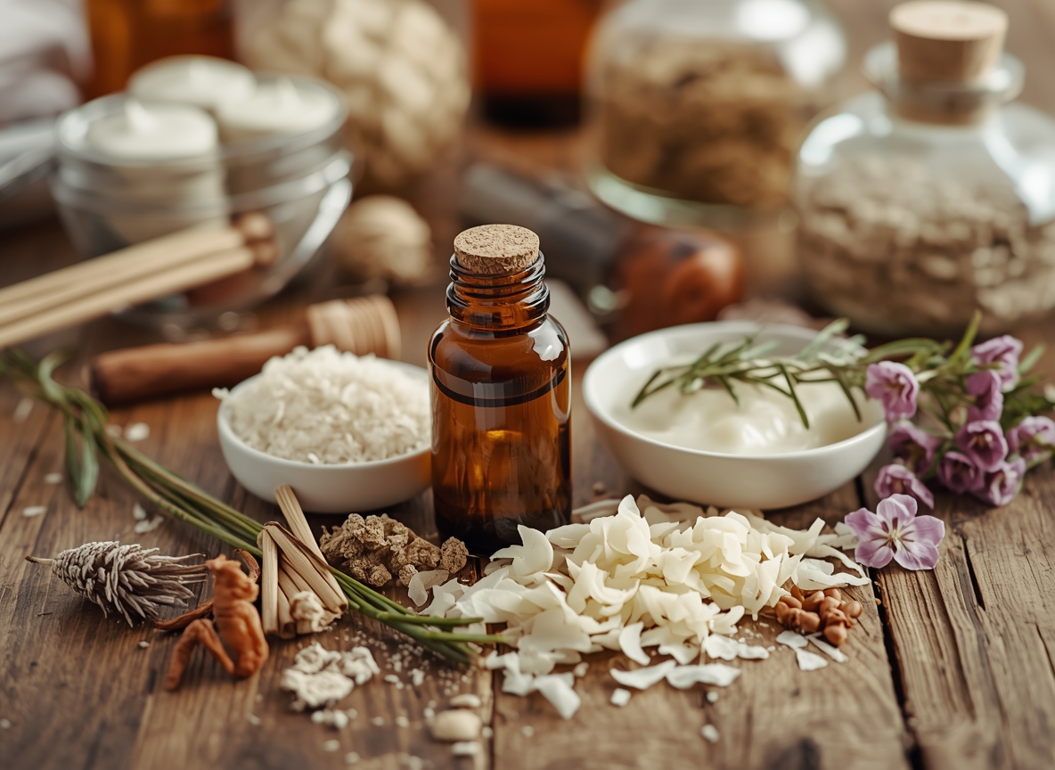 Natural candle ingredients