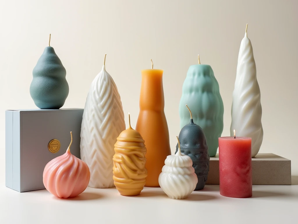 Candle collection packaging